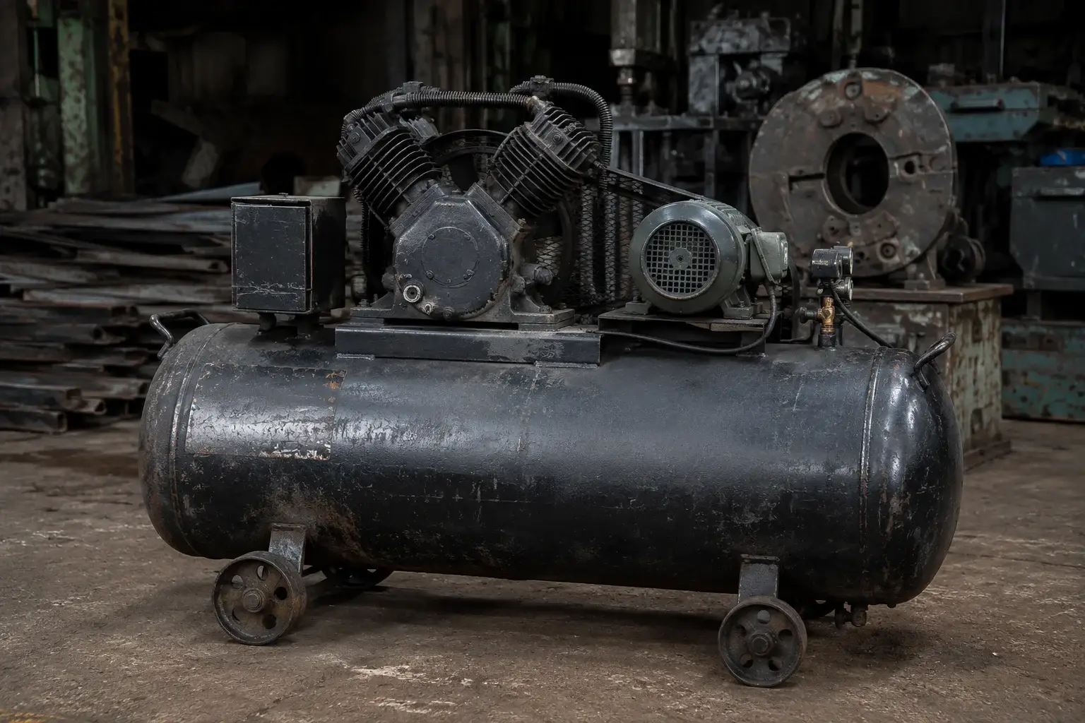 Black compressor scrap buyers Sydney NSW — Premium Scrap Metals