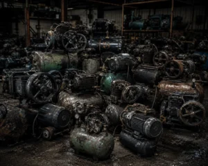Compressors 13 Mixed compressor scrap buyers Sydney NSW — Premium Scrap Metals