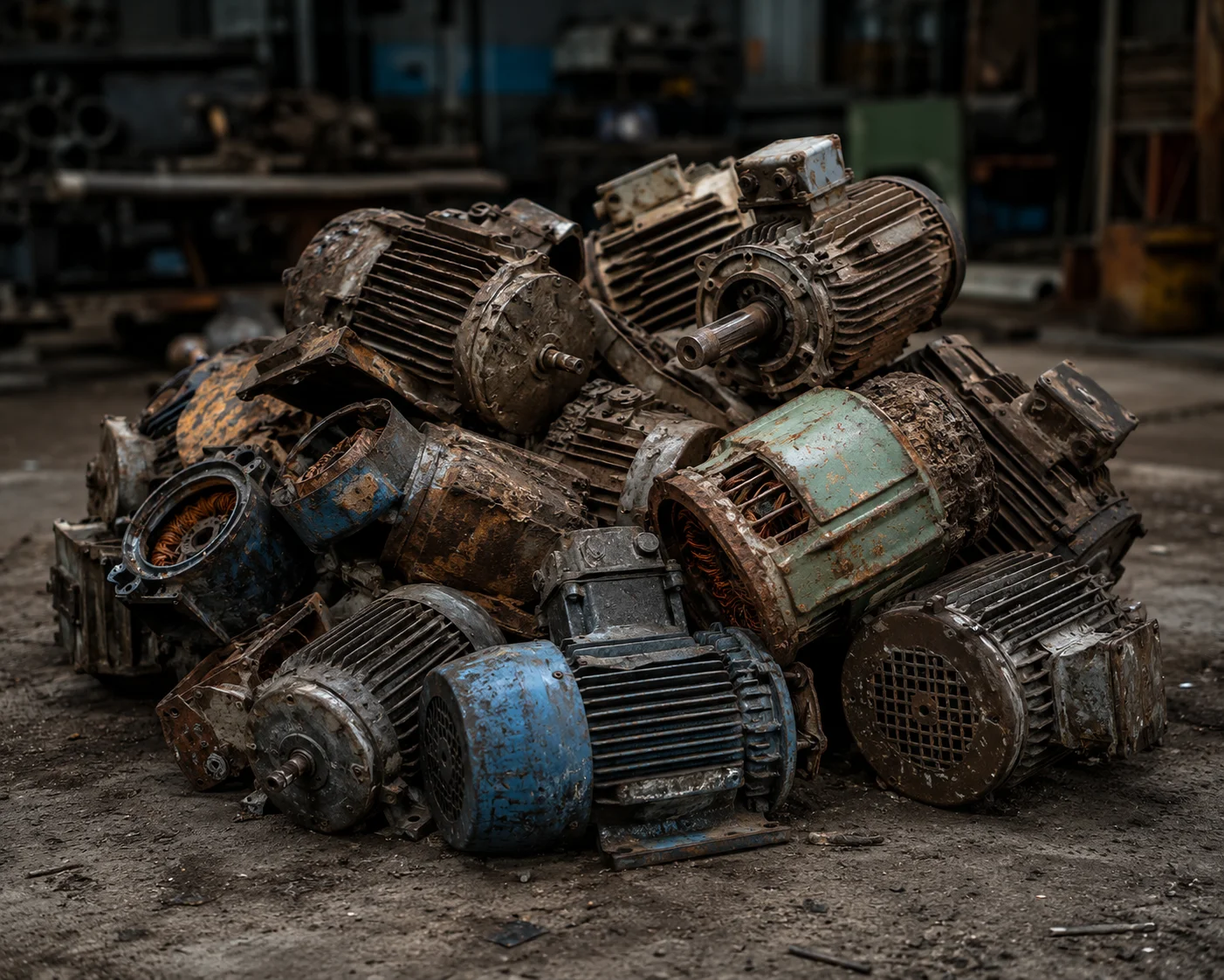 Industrial electric motor scrap Sydney NSW — Premium Scrap Metals